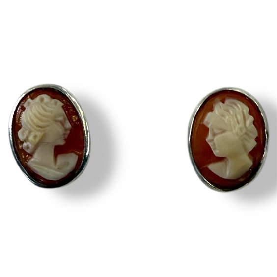 Ohrringe Mandile 1922 Dame Cammei  in Silber Conchiglia 2MORCM14 - 2MORCM14